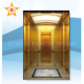 Prix ​​pour ascenseur passager avec décoration dorée et magnifique